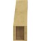 Ekena Millwork 5-inch W x 12-inch D x 16-inch H Legacy Rough Cedar Woodgrain TimberThane Knee Brace, Primed BRCUR05X12X16LECRCPR - alternate 3